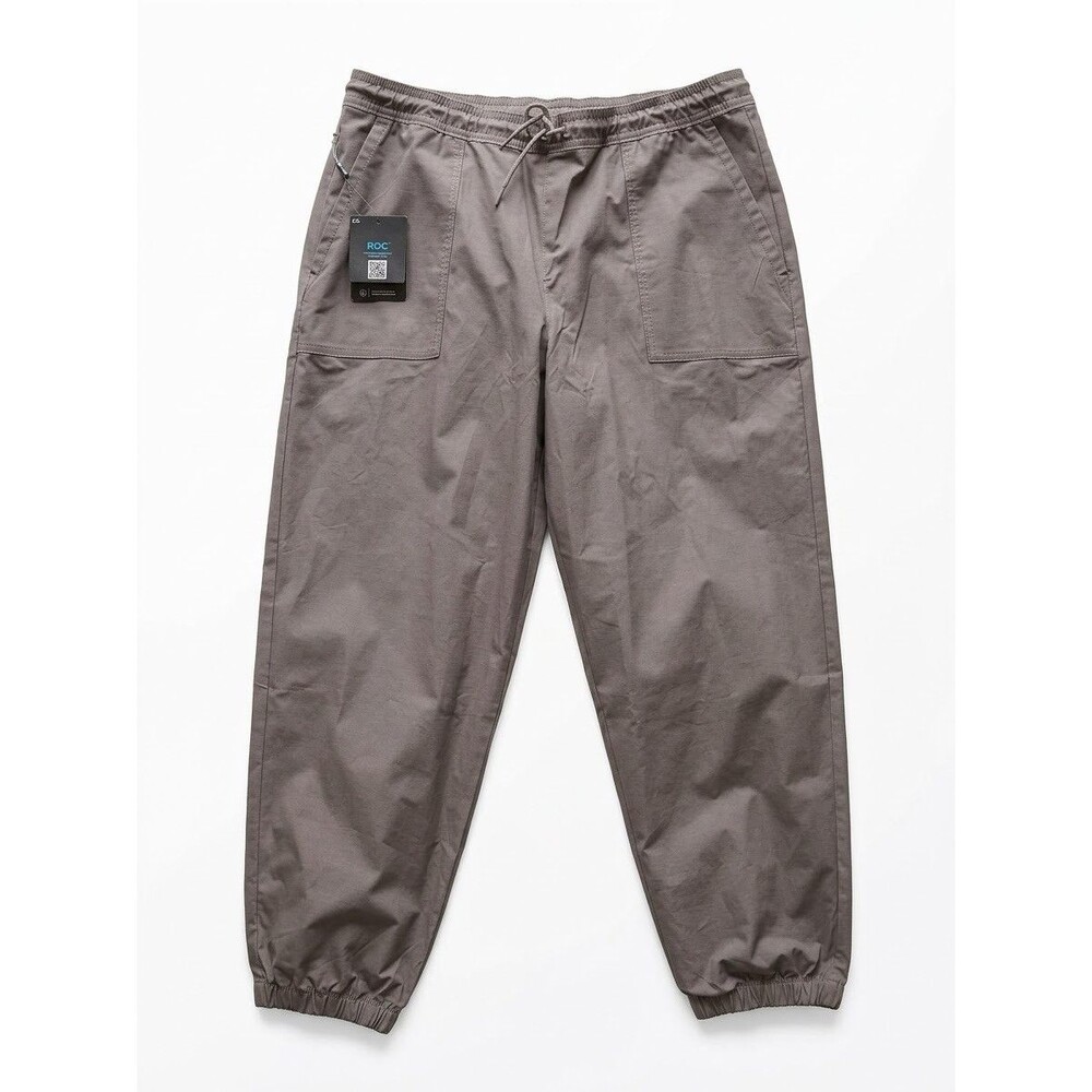 Columbia ROC Ripstop Jogger Pants Women’s XL Brown Hiking Pockets New $65 Canvas
